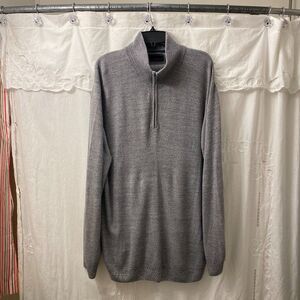 WP Waterproof Zip Neck Mens Sweater Size XLT